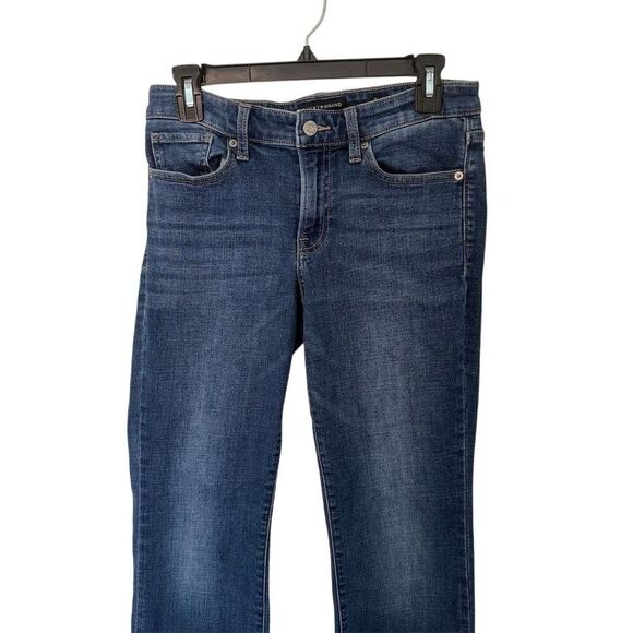 Lucky Brand Women's Bootcut Jeans Size 8 Blue Dark Wash Denim - Picture 2 of 6